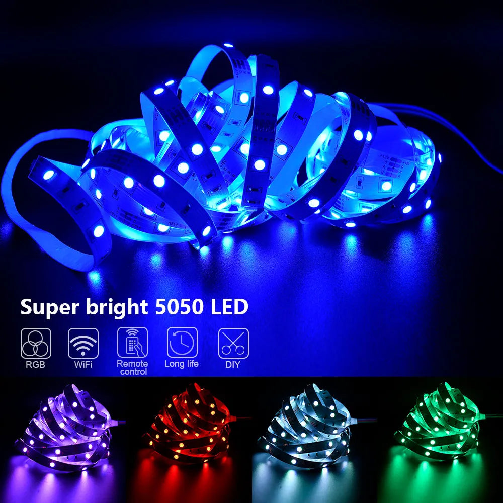 tiras de luces LED RGB 5050