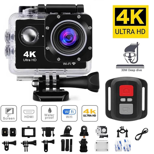 camara 4k 1080P/30FPS WiFi 2.0" 170D