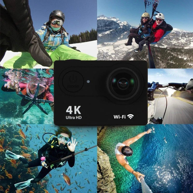 camara 4k 1080P/30FPS WiFi 2.0" 170D