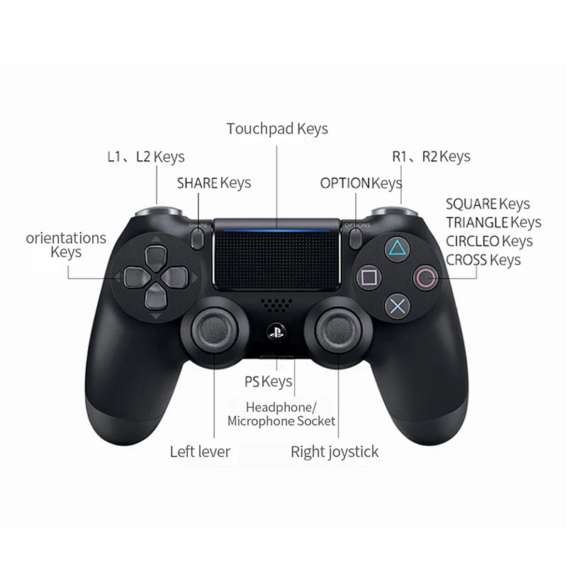 Control inalámbrico Bluetooth para Sony PlayStation 4